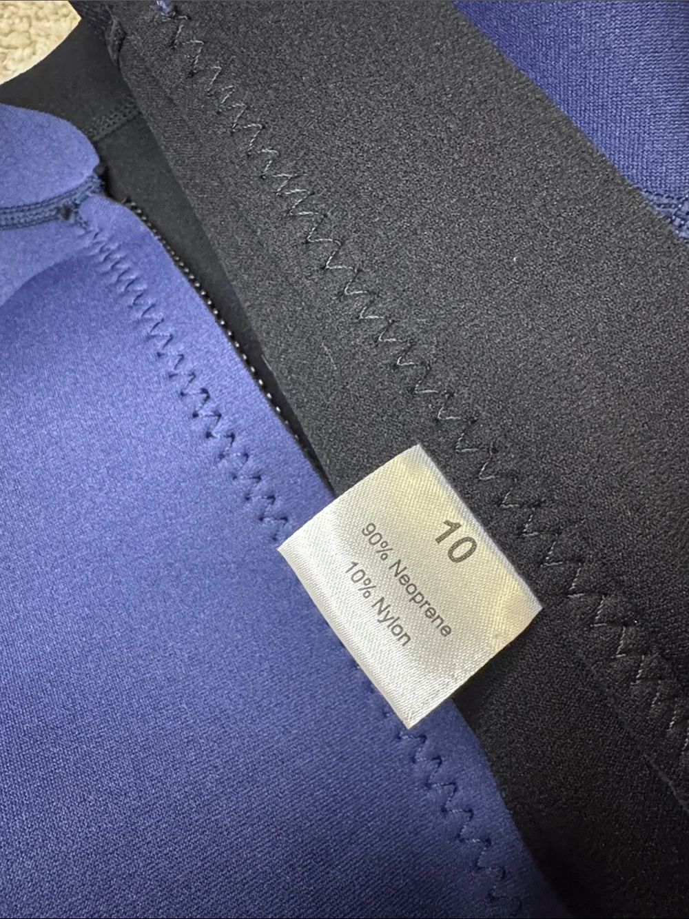 SeaSkin Girls 2mm Full Body Wetsuit | Size 10 | Midnight Blue